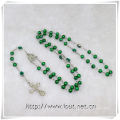 Plastic Rosary Cross Necklace Catholic Rosary (IO-cr240)